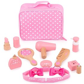Bigjigs Toys Wooden Cosmetic Set, Bigjigs Toys