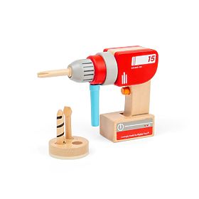 Bigjigs Toys Wooden Drill, Bigjigs Toys