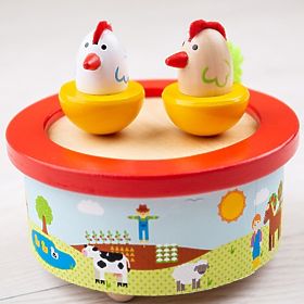 Bigjigs Toys Wooden Music Box Farm, Bigjigs Toys