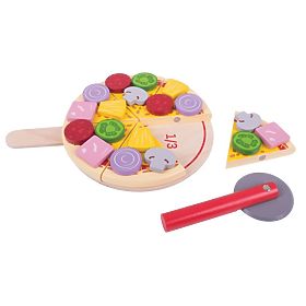 Bigjigs Toys Wooden Pizza Slicer