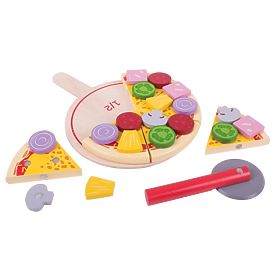 Bigjigs Toys Wooden Pizza Slicer