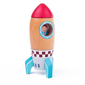 Bigjigs Toys Wooden Rocket, Bigjigs Toys