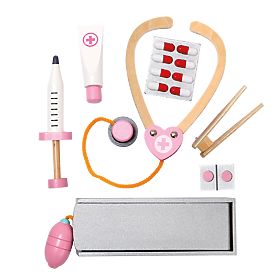 Bino Doctor's Set in Wooden Case