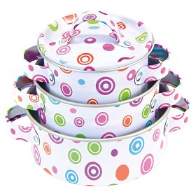 Bino Enamel Cookware Set 11 Pieces