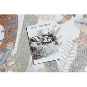 BONO 8426 Round Rug Jungle, Wild Animals Cream / Dark Gold