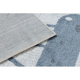 BONO 8436 Rug Cars, Streets Cream / Light Gray