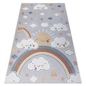 BONO 8437 Carpet Clouds, Sky, Light Gray / Cream