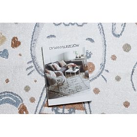 BONO 8441 Rug Circle Sailor Bunny Cream / Blue