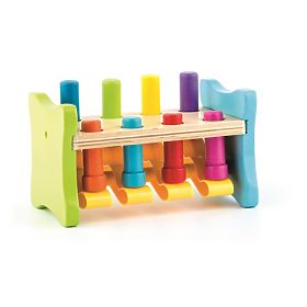 Bouncing Peg Hammering Toy