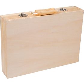 Box with Wooden Tools
