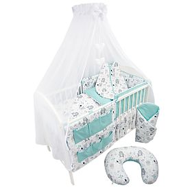 Breastfeeding pillow Animals - mint