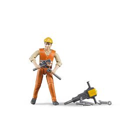 Bruder BWORLD Construction Worker Figure