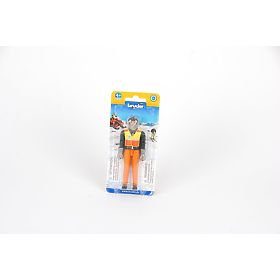 Bruder BWORLD Snowmobile Driver Figure