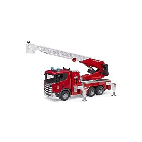 Bruder Fire Truck Scania with Ladder, Bruder