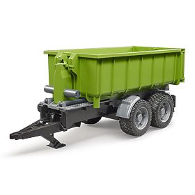 Bruder Green Truck with Tipping Container Scale: 1:16