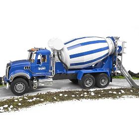 Bruder MACK Granite Cement Mixer Truck