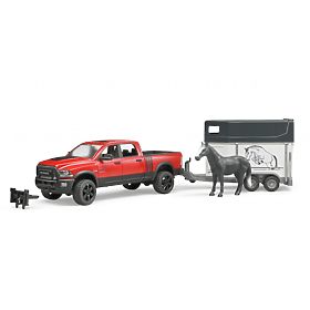 Bruder Off-Road Vehicle RAM with Horse Trailer