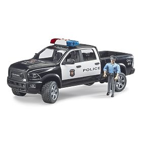 Bruder Police Car RAM with Policeman