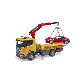 Bruder Scania Super 560R Tow Truck with Car, Bruder