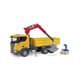 Bruder Scania Truck with Crane, Bruder