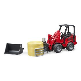 Bruder Schäffer Front Loader with Bale Grabber