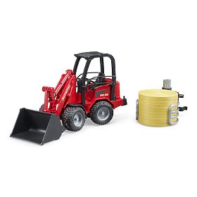 Bruder Schäffer Front Loader with Bale Grabber
