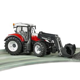 Bruder Tractor Steyr 6300 Terrus CVT with Front Loader
