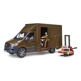 Bruder UPS MB Sprinter Van with Figure and Accessories