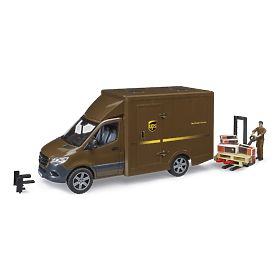 Bruder UPS MB Sprinter Van with Figure and Accessories