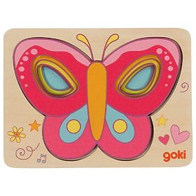 Butterflies Layered Puzzle