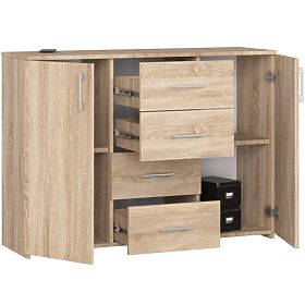 CHEST OF DRAWERS K45 PK OAK SONOMA