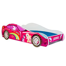 Children's Bed Car Pink Car 160x80