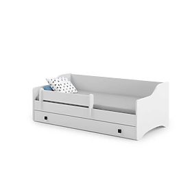 Children's Bed ERYK with Drawer and Guardrail 180x80