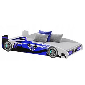 Children's Bed FORMULA Blue 160 x 80 cm