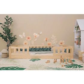 Children's Bed Ourbaby Meadow 2 Rails - Natural, Ourbaby®