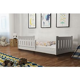 Children's Bed Tom - White, Low