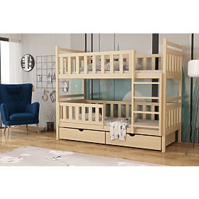 Children's Bunk Bed Karol - Natural