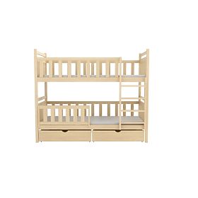 Children's Bunk Bed Karol - Natural