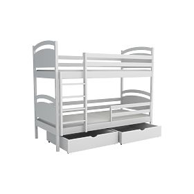 Children's Bunk Bed Marcelina - White