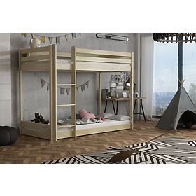 Children's Bunk Bed Matěj - Natural