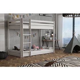 Children's Bunk Bed Matěj - White