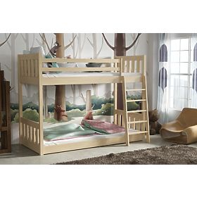 Children's bunk bed Šimon - natural