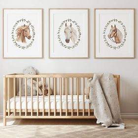 Children's Posters - Horse Set