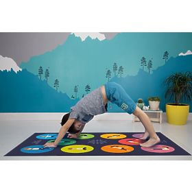 Children's rug - Playful yoga