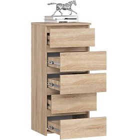 CL5 PK DUB SONOMA CHEST OF DRAWERS
