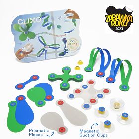 Clixo Grip and Stick, Set with Prismatic Elements
