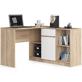 CLP B-17 SET COMMODE + DESK PK SONOMA / WHITE