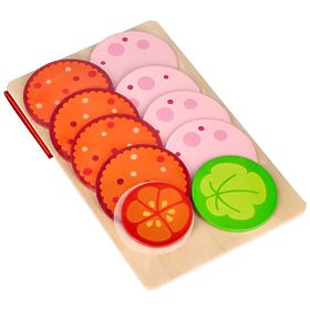 Cold Cuts on a Board - Sandwich Food