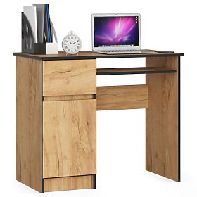 COMPUTER DESK PIKSEL PK CRAFT OAK - LEFT