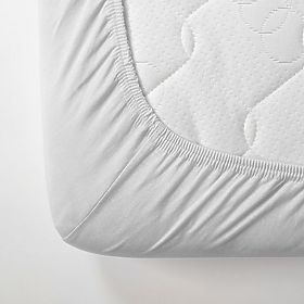 Cotton Fitted Sheet 200x80 cm - White